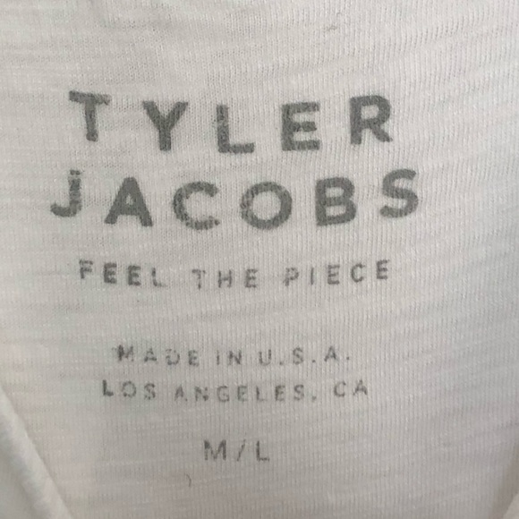 TYLER JACOBS White Tank Long Dress - Picture 8 of 8